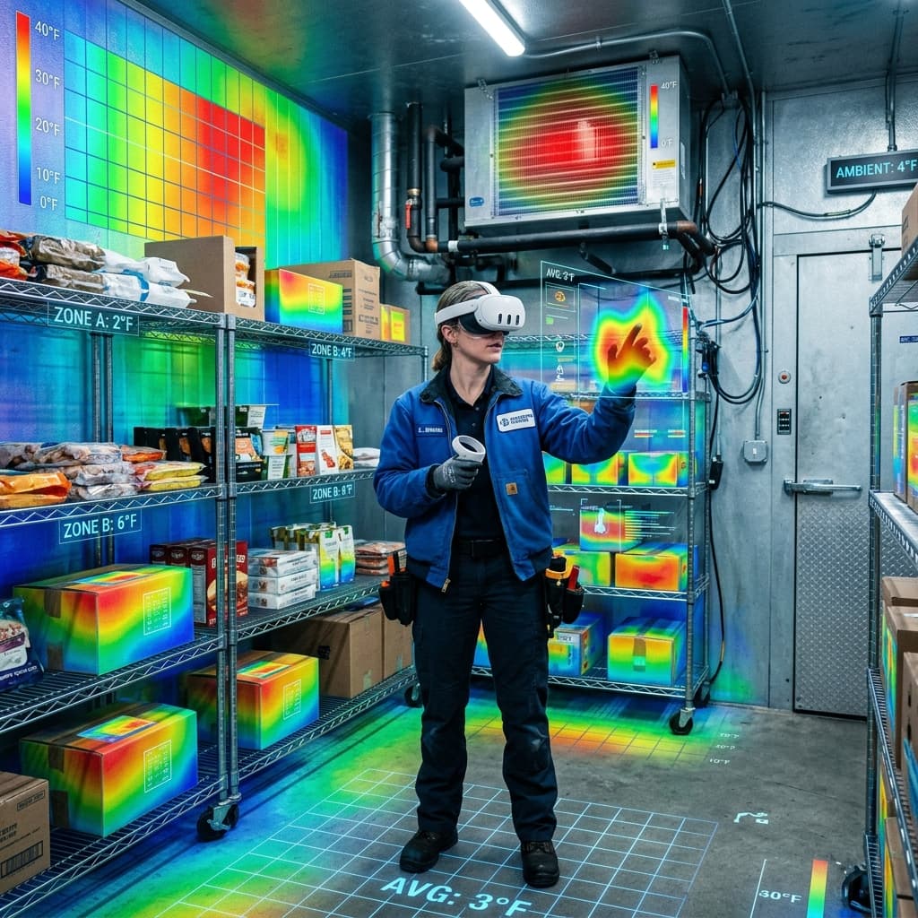 VR Temperature Mapping Heatmaps