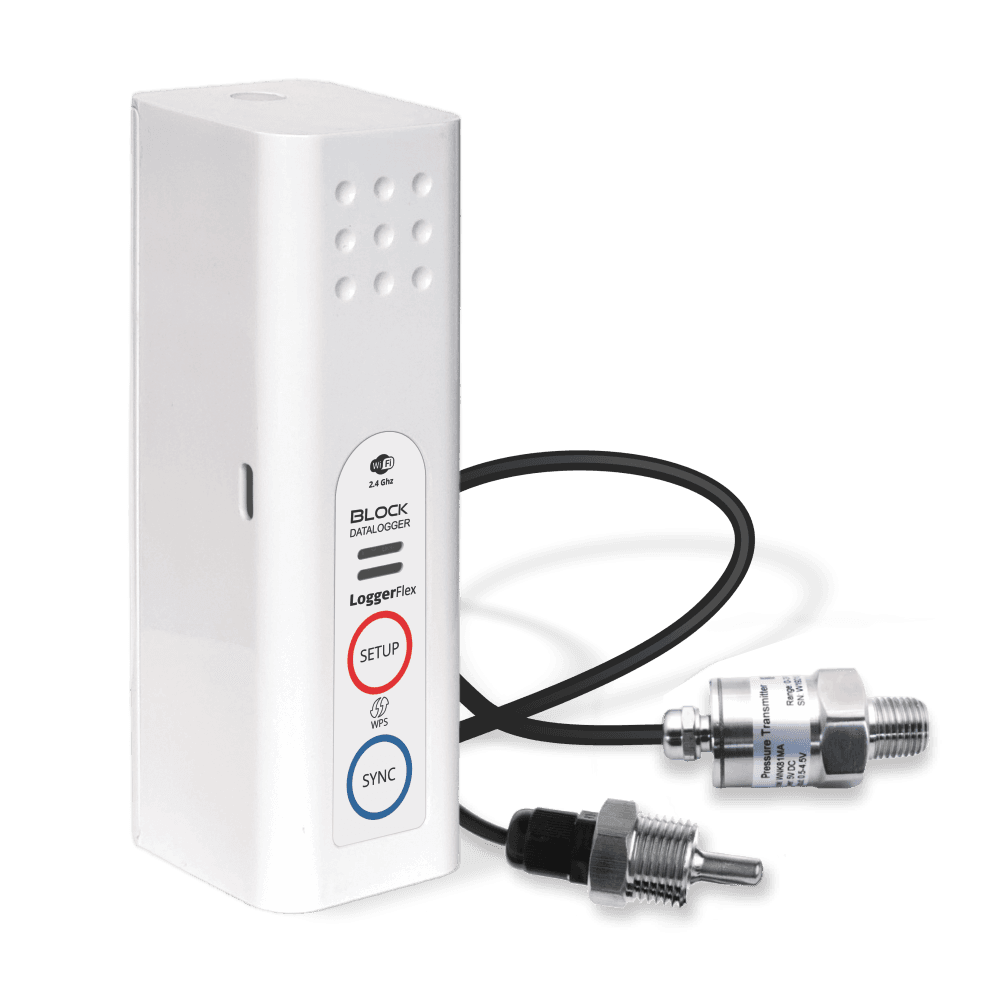 MaxLinc BLOCK Fluid Pressure & Temp