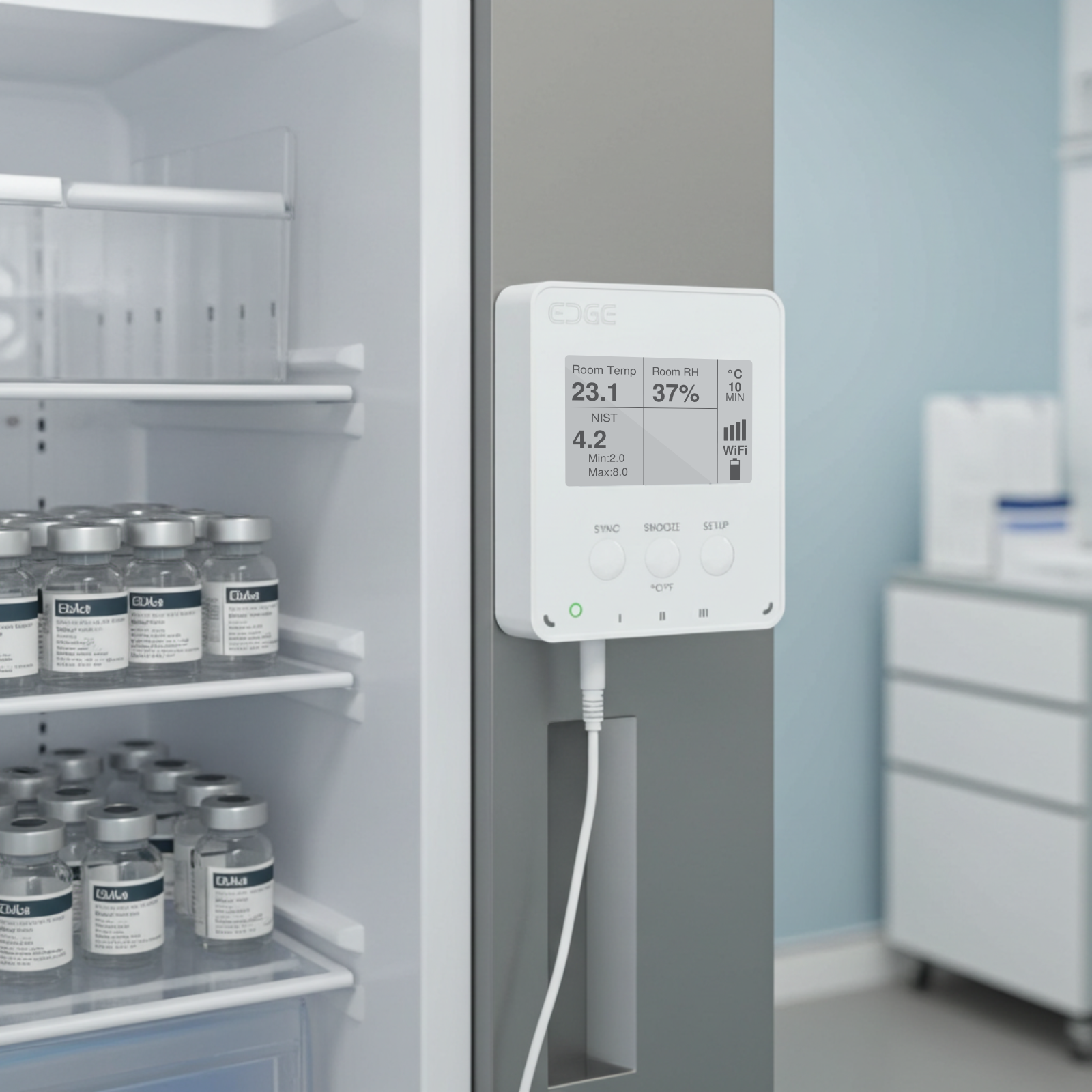 MaxLinc EDGE Pharma WiFi Data Logger - HACCP Compliant Cold Chain thumbnail 4